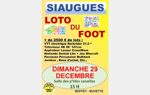 LOTO DU FC SIAUGUES